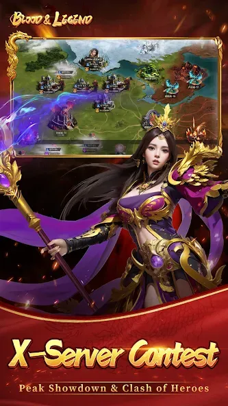 Blood&amp;Legend:Dragon King idle [MOD: много денег и усиленные герои] Screenshot 5
