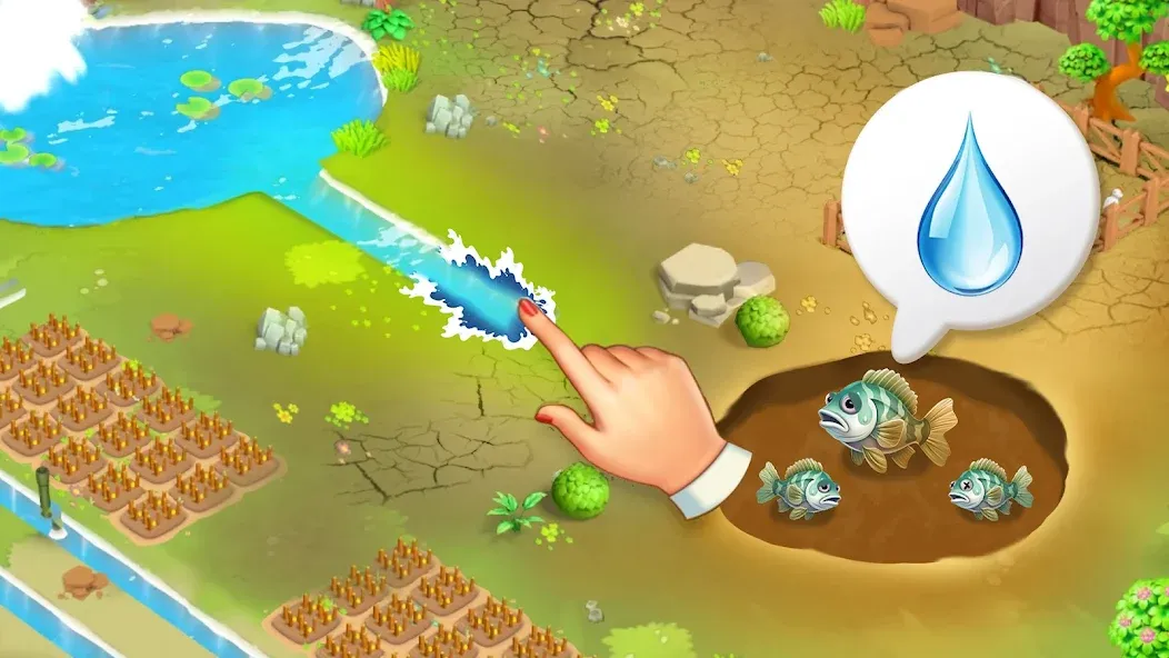 Island Farm Adventure [MOD: много денег и ресурсов] Screenshot 2