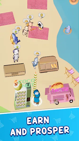 Animal Mart: Tycoon Games [MOD: безлимитные деньги и товары] Screenshot 4