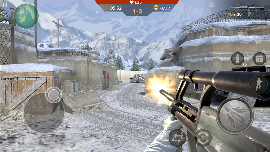 Gun Strike Shoot 3D [MOD: безлимитные деньги и оружие] Screenshot 5