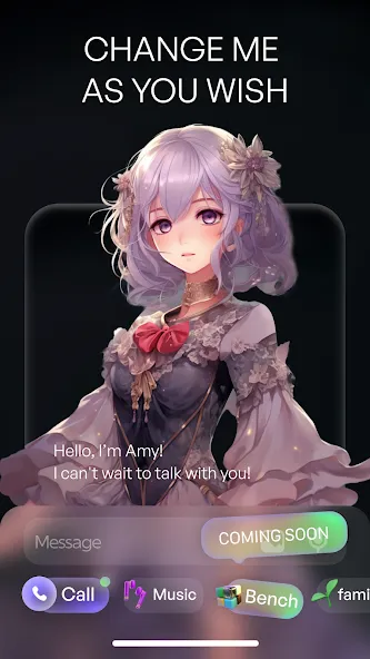 EVA Character AI &amp; AI Friend [MOD: премиум-функции и безлимитные сообщения] Screenshot 3