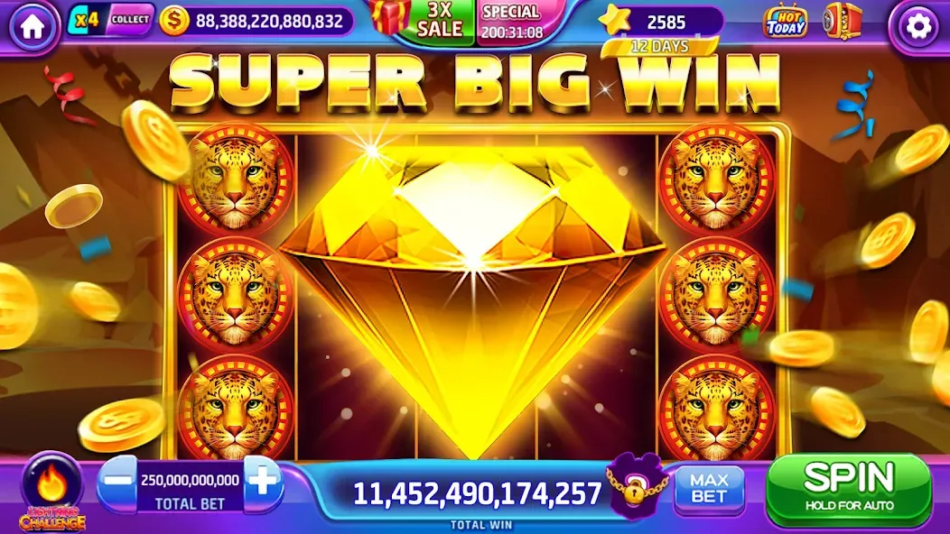 Lava Slots - Casino Games [MOD: безлимитные монеты и все бонусы] Screenshot 2