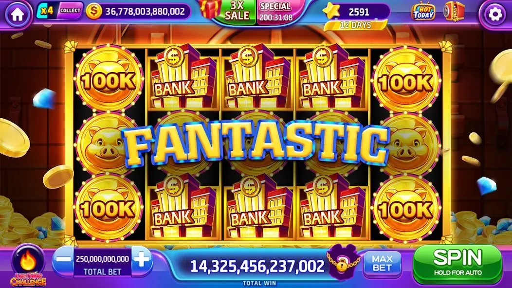Lava Slots - Casino Games [MOD: безлимитные монеты и все бонусы] Screenshot 3