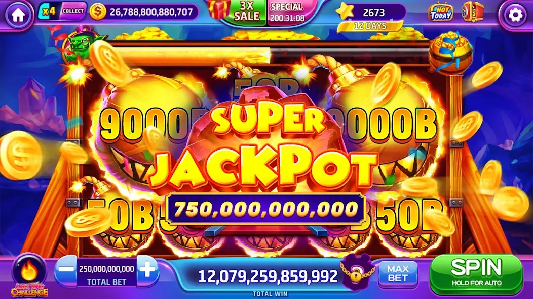 Lava Slots - Casino Games [MOD: безлимитные монеты и все бонусы] Screenshot 4