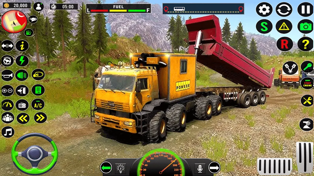 Indian Truck Heavy Cargo Duty [MOD: безлимитные деньги и топливо] Screenshot 3