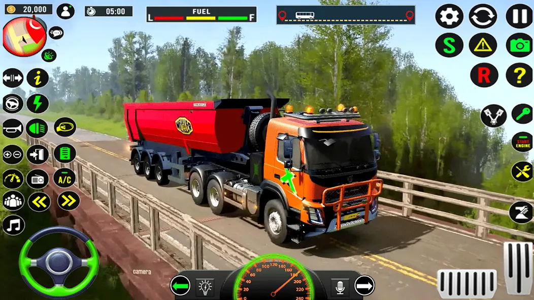 Indian Truck Heavy Cargo Duty [MOD: безлимитные деньги и топливо] Screenshot 4