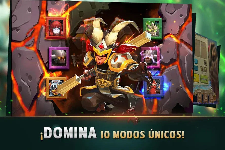 Clash of Lords 2: Español [MOD: безлимитные ресурсы и усиленные герои] Screenshot 5