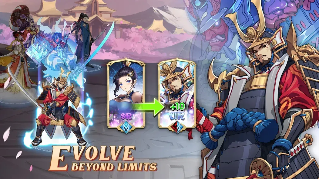Mythic Heroes: Idle RPG [MOD: безлимитные ресурсы и быстрая прокачка] Screenshot 4