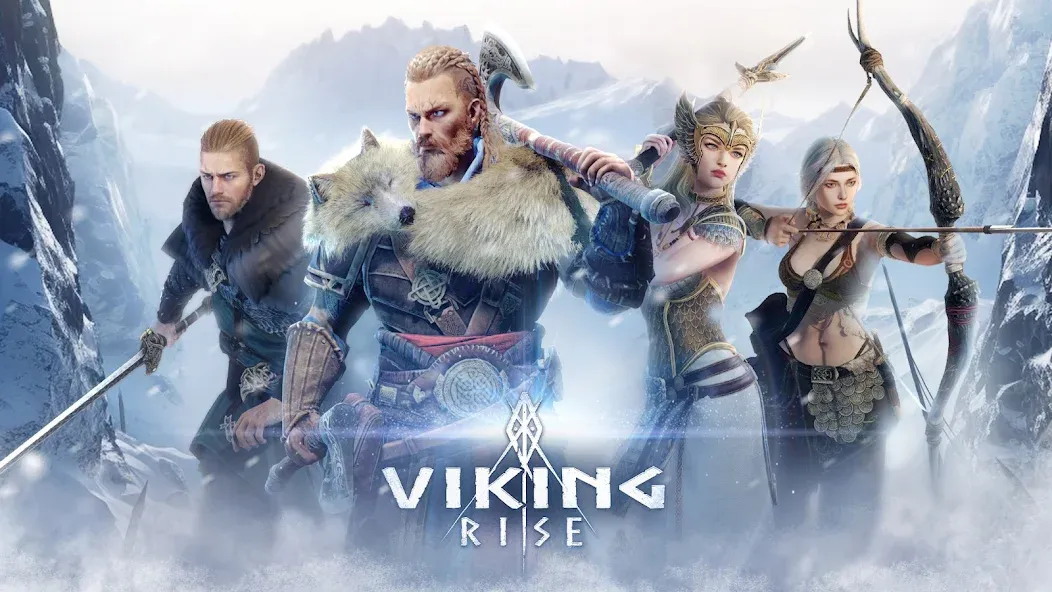 Viking Rise: Valhalla [MOD: безлимитные ресурсы и ускоренное строительство] Screenshot 2
