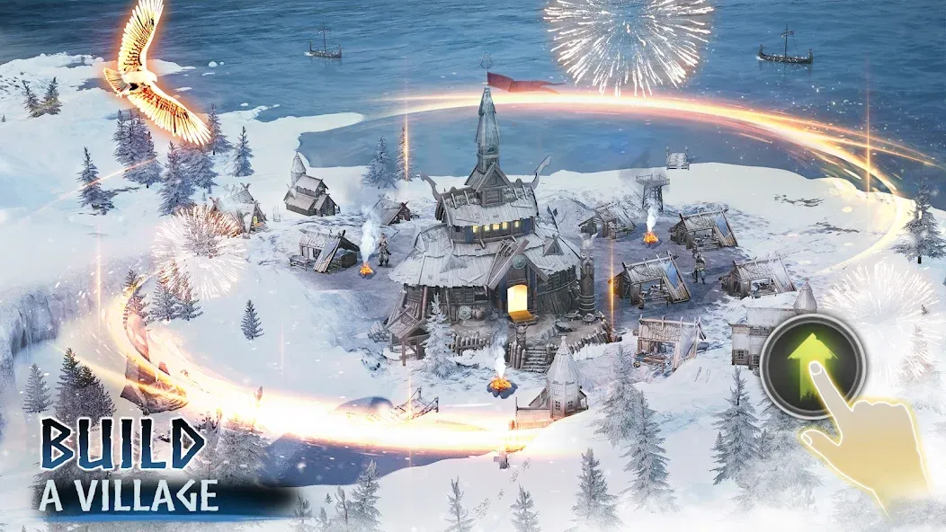 Viking Rise: Valhalla [MOD: безлимитные ресурсы и ускоренное строительство] Screenshot 3