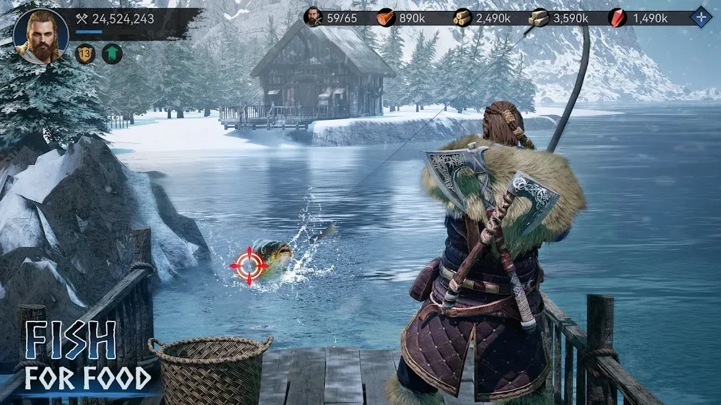 Viking Rise: Valhalla [MOD: безлимитные ресурсы и ускоренное строительство] Screenshot 5