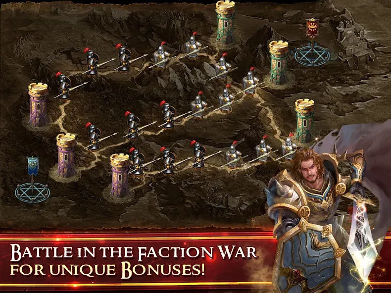 Deck Heroes: Legacy [MOD: безлимитные ресурсы и усиленные герои] Screenshot 4