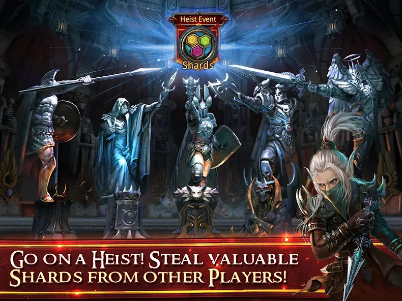 Deck Heroes: Legacy [MOD: безлимитные ресурсы и усиленные герои] Screenshot 5