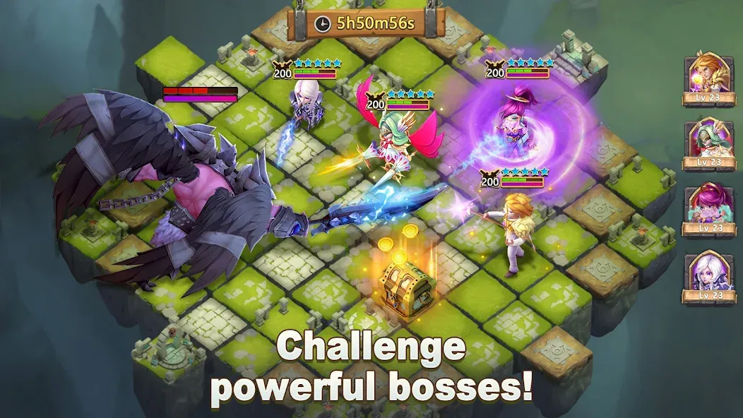 Castle Clash: World Ruler [MOD: безлимитные ресурсы и усиленные войска] Screenshot 5