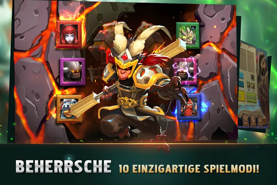 Clash of Lords 2: Ehrenkampf [MOD: безлимитные ресурсы и усиленные герои] Screenshot 2