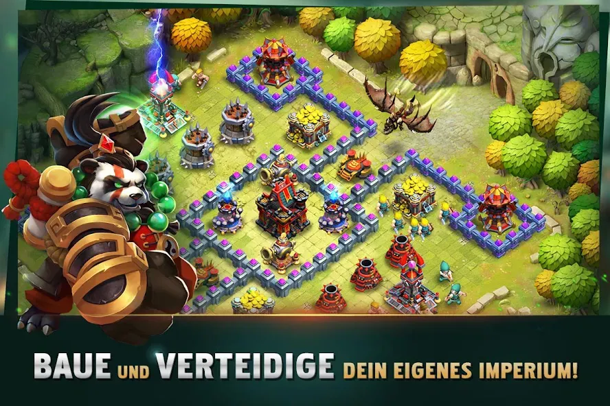 Clash of Lords 2: Ehrenkampf [MOD: безлимитные ресурсы и усиленные герои] Screenshot 3