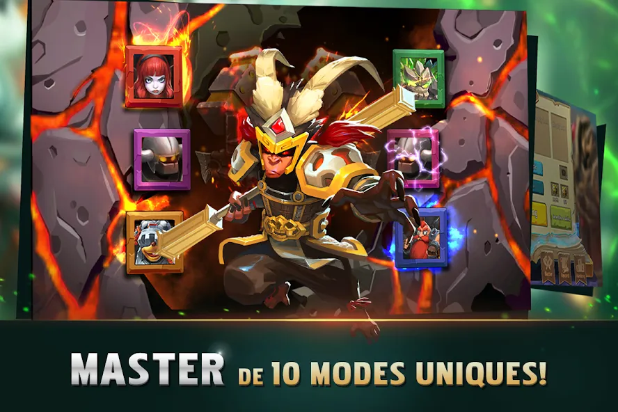 Clash of Lords 2: Clash Divin [MOD: безлимитные ресурсы и усиленные герои] Screenshot 4