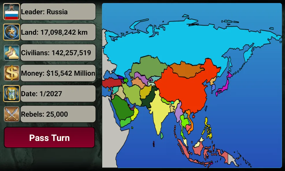 Asia Empire [MOD: безлимитные деньги и ресурсы] Screenshot 2