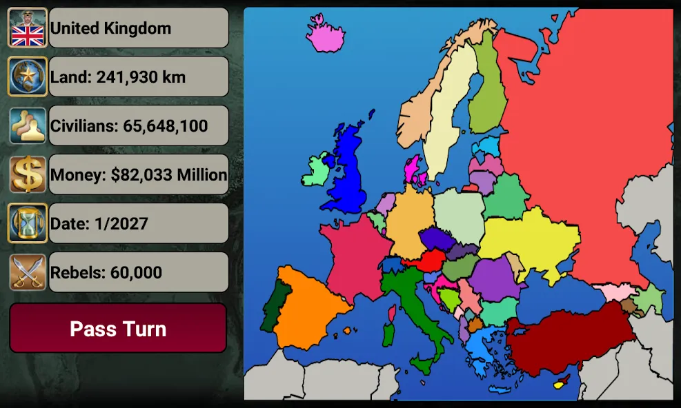Europe Empire [MOD: безлимитные деньги и ресурсы] Screenshot 2