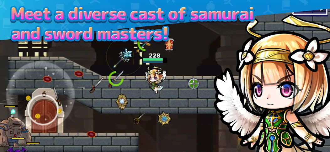 SAMURAI X - X-Sword style [MOD: безлимитные деньги и усиленный урон] Screenshot 3