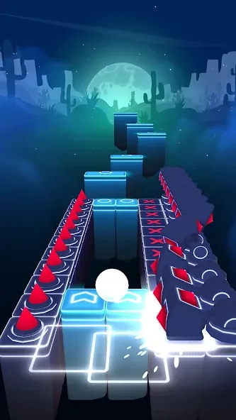 Dancing Sky 3 [MOD: без рекламы и все уровни открыты] Screenshot 4