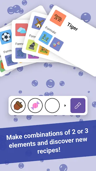 Alchemy Merge — Puzzle Game [MOD: безлимитные ресурсы и подсказки] Screenshot 2