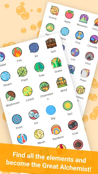 Alchemy Merge — Puzzle Game [MOD: безлимитные ресурсы и подсказки] Screenshot 4