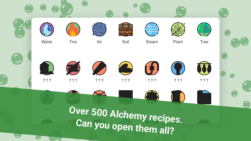 Alchemy Merge — Puzzle Game [MOD: безлимитные ресурсы и подсказки] Screenshot 5