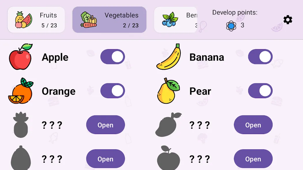 Foody: Edible &amp; Inedible [MOD: все продукты доступны] Screenshot 4