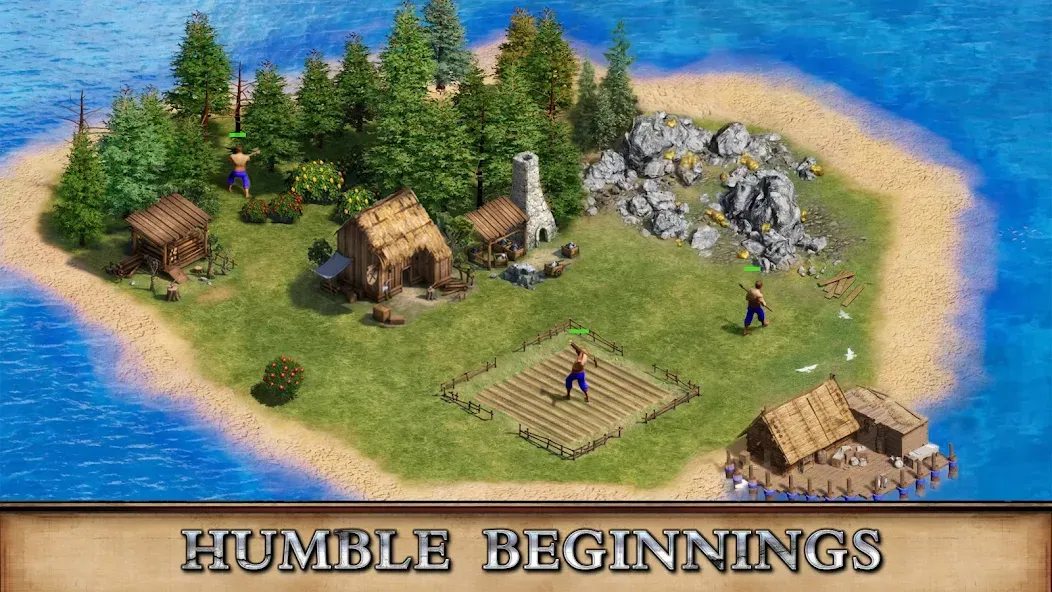 Rise of Castles: Ice and Fire [MOD: безлимитные ресурсы и ускоренное строительство] Screenshot 1