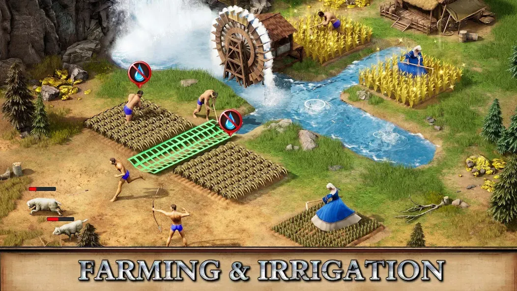 Rise of Castles: Ice and Fire [MOD: безлимитные ресурсы и ускоренное строительство] Screenshot 3