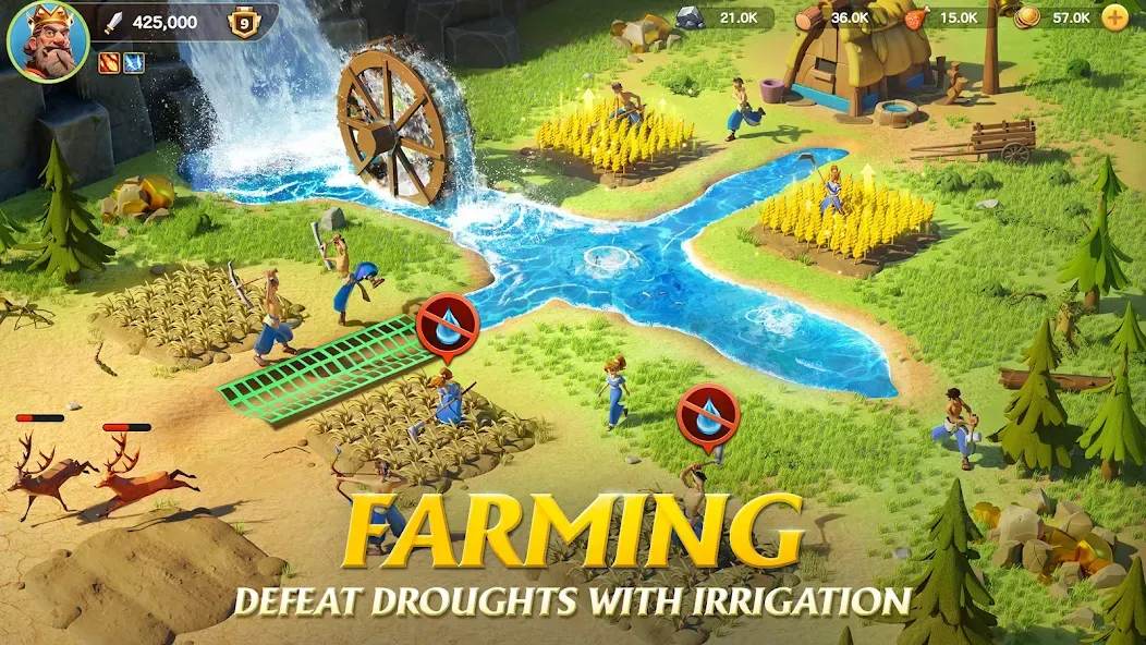 Kingdom Adventure Saga [MOD: безлимитные ресурсы и усиленная армия] Screenshot 3
