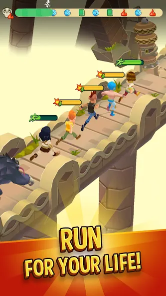 Temple Run: Idle Explorers [MOD: безлимитные деньги и алмазы] Screenshot 3