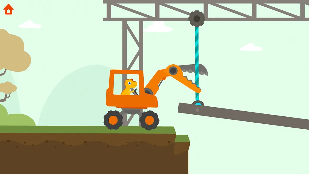 Dinosaur Digger 3 Kids Games [MOD: открыты все динозавры и уровни] Screenshot 1