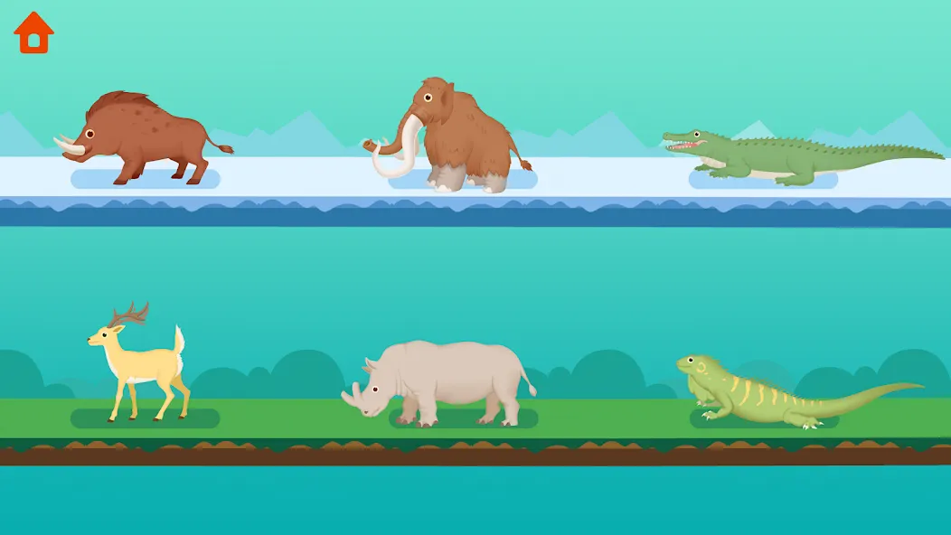 Dinosaur Park 2 - Kids Games [MOD: все динозавры разблокированы] Screenshot 5