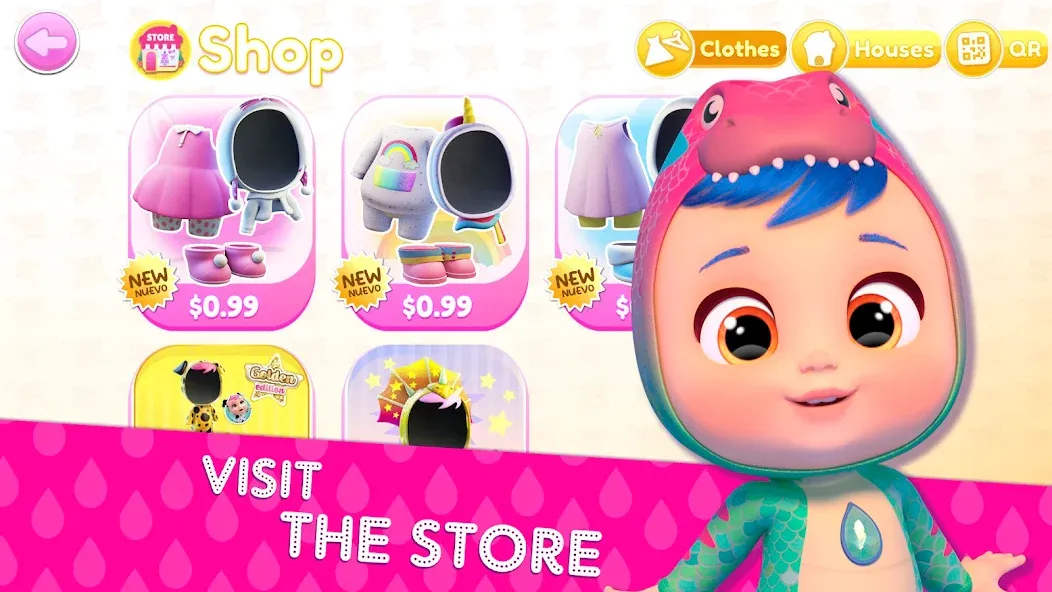 Cry Babies [MOD: без рекламы и все уровни открыты] Screenshot 2