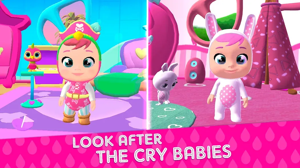 Cry Babies [MOD: без рекламы и все уровни открыты] Screenshot 5