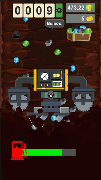 Happy Digging: Idle Miner Tyco [MOD: безлимитные деньги и алмазы] Screenshot 2