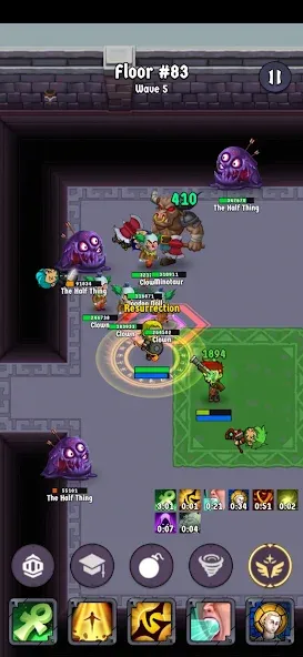 The Walking Hero - Idle RPG [MOD: безлимитные ресурсы и энергия] Screenshot 5