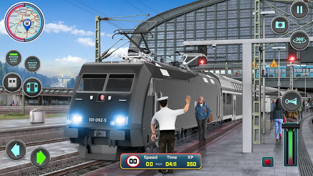 City Train Driver- Train Games [MOD: безлимитные деньги и все поезда открыты] Screenshot 1
