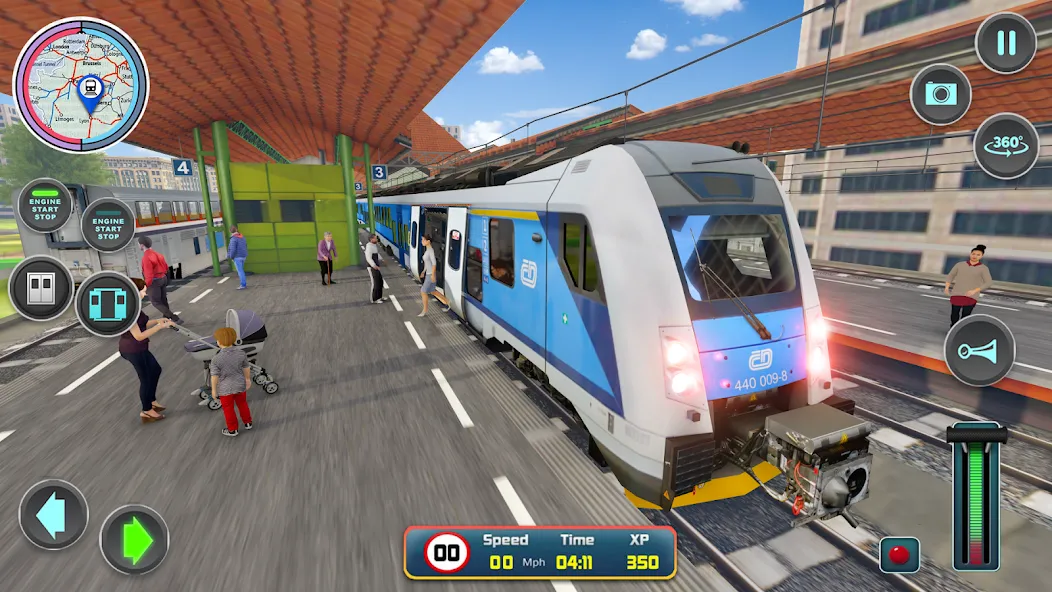 City Train Driver- Train Games [MOD: безлимитные деньги и все поезда открыты] Screenshot 2