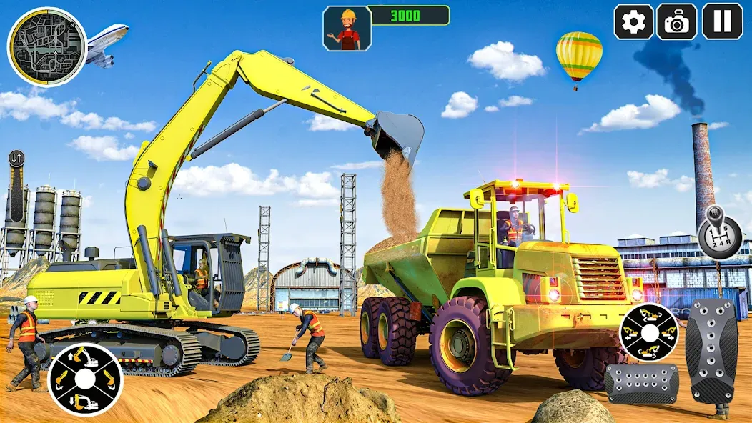 City Construction Simulator 3D [MOD: безлимитные деньги и открыты все уровни] Screenshot 3