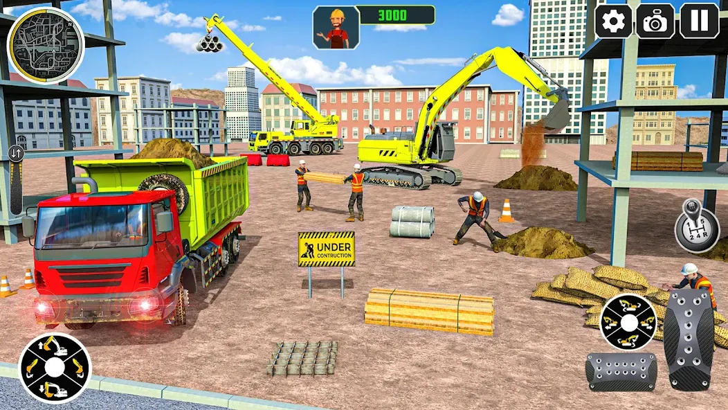 City Construction Simulator 3D [MOD: безлимитные деньги и открыты все уровни] Screenshot 4