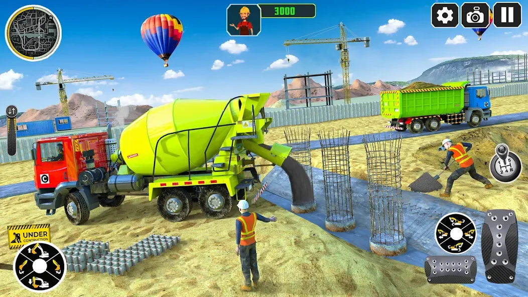 City Construction Simulator 3D [MOD: безлимитные деньги и открыты все уровни] Screenshot 5
