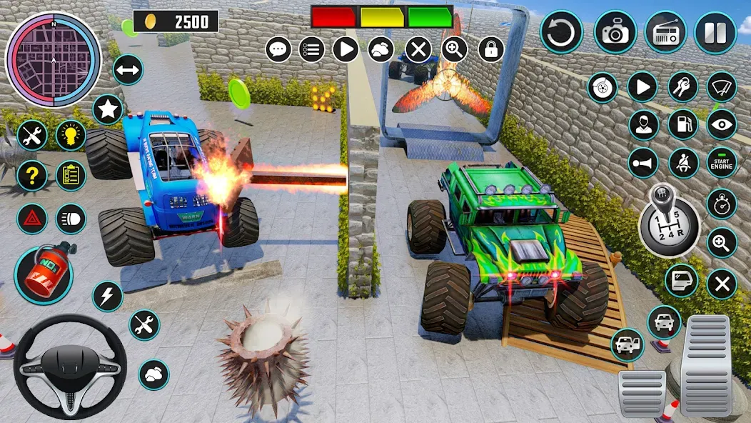 Monster Truck Maze Puzzle Game [MOD: безлимитные деньги и все машины открыты] Screenshot 4