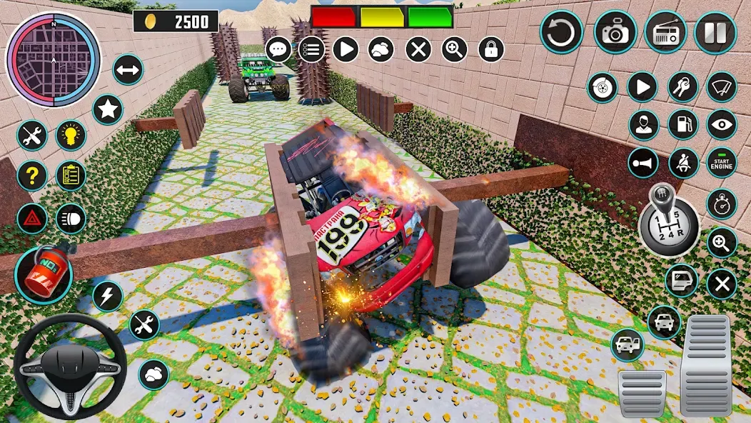 Monster Truck Maze Puzzle Game [MOD: безлимитные деньги и все машины открыты] Screenshot 5