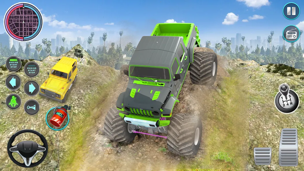 Monster Truck Off Road Racing [MOD: безлимитные деньги и все машины открыты] Screenshot 2