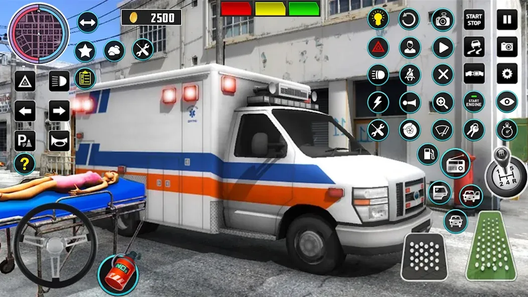 Heli Ambulance Simulator Game [MOD: безлимитные деньги и все вертолеты] Screenshot 3