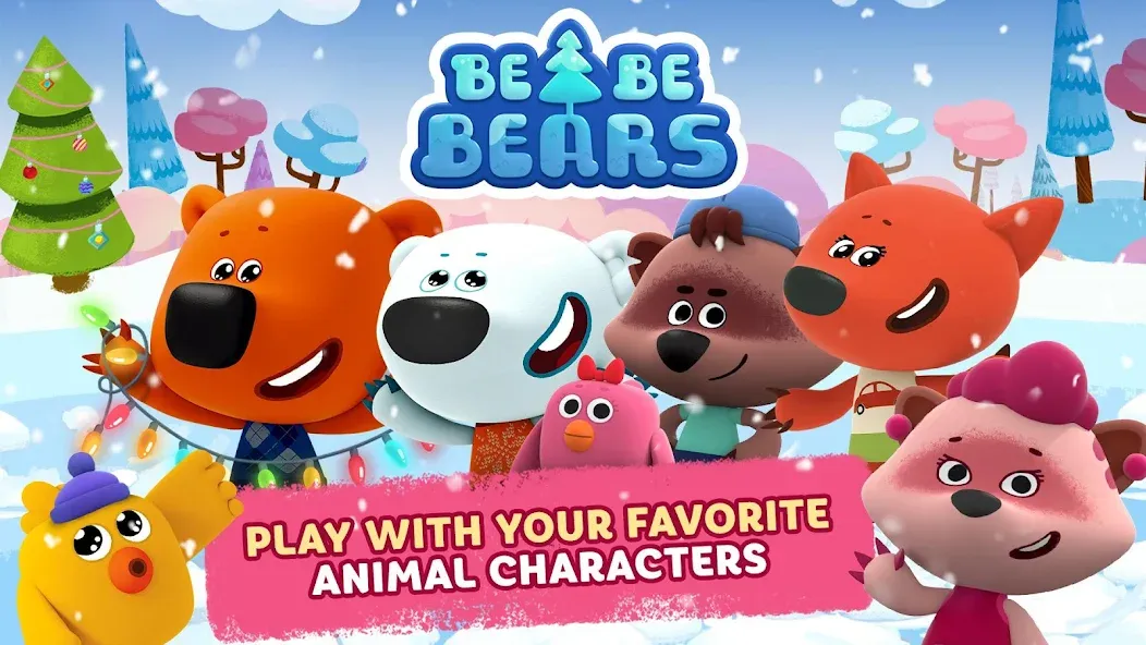 Be-be-bears - Creative world [MOD: творческий мир с открытыми возможностями] Screenshot 2