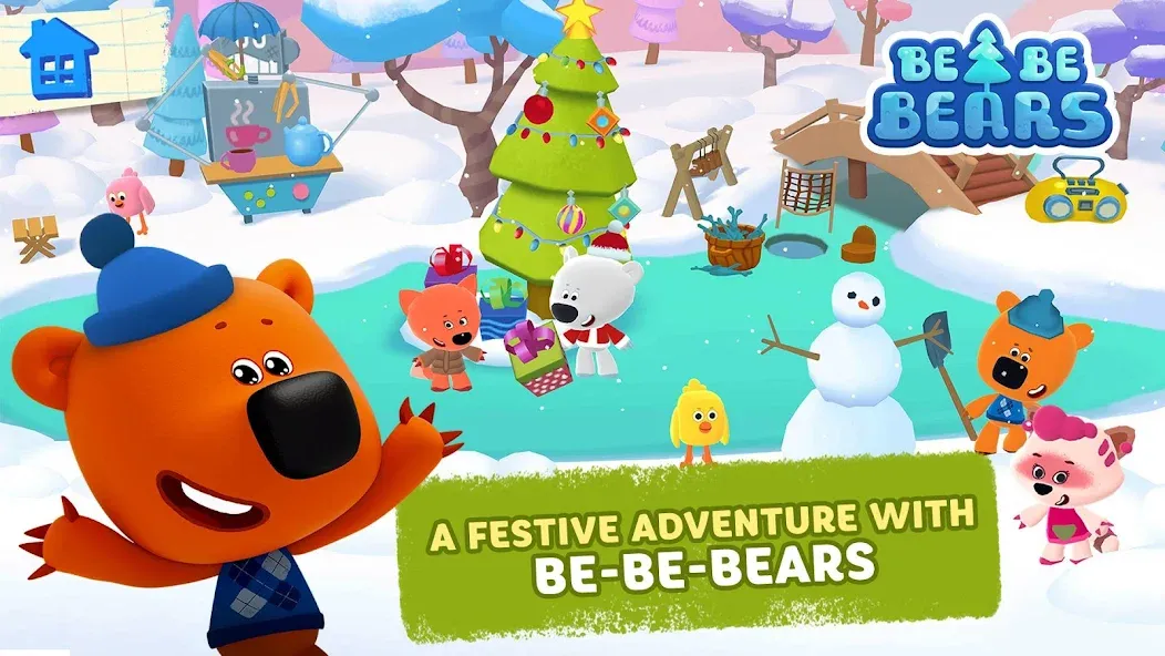 Be-be-bears - Creative world [MOD: творческий мир с открытыми возможностями] Screenshot 3